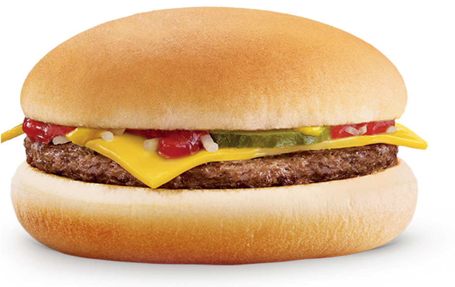 Cheeseburger - Mcdonalds Cheese Burger (1000x824), Png Download