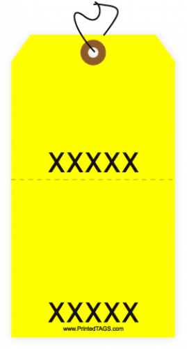 Printed Paper Tear Away Tag - Graphic Design (980x500), Png Download