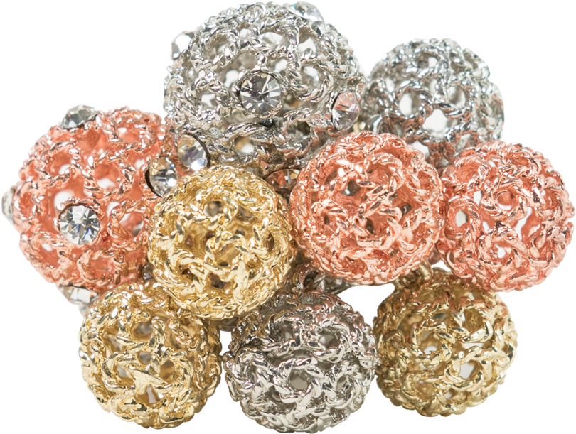 Multi Color Crystal Ball Ring - Crystal Ball (1400x1400), Png Download