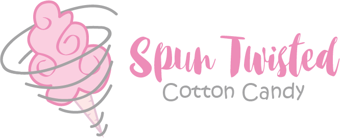 Spun Twisted Cotton Candy - Cotton Candy Font Png (666x271), Png Download