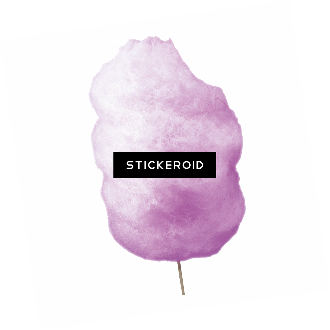 Cotton Candy Food Sweet - Stuffed Toy (1155x1156), Png Download