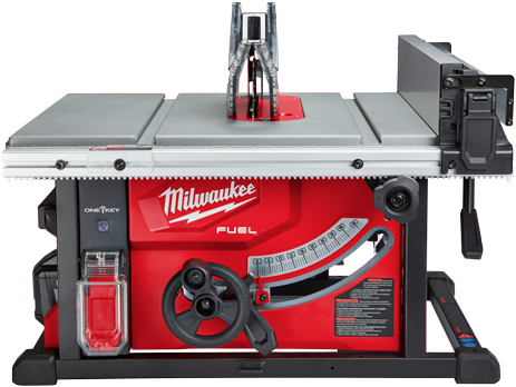 Milwaukee Cordless Table Saw (500x397), Png Download