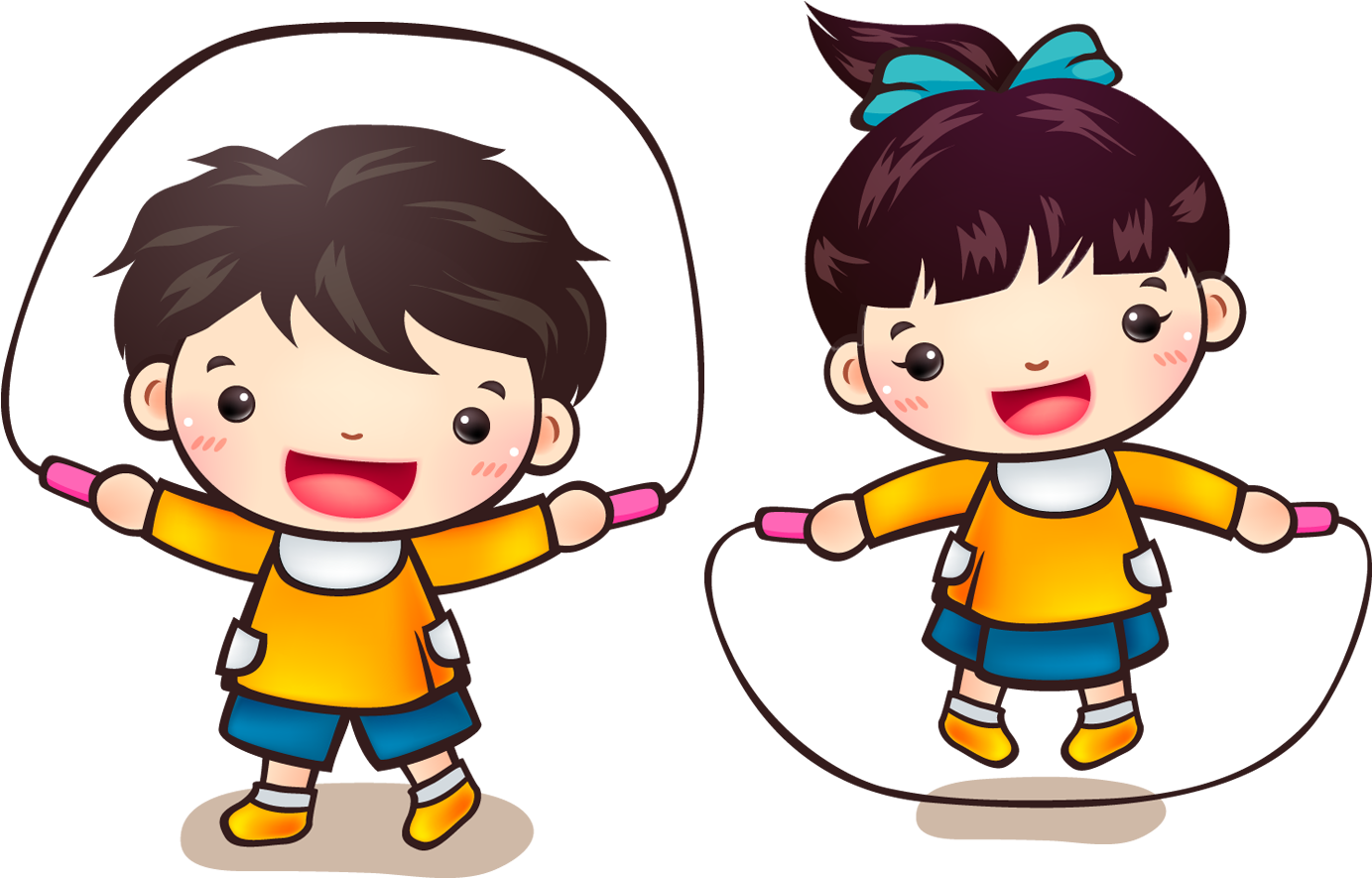 Download Animated Child Png Free Download On - Cartoon Children Png PNG  Image with No Background 