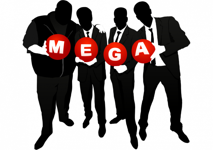 Kim Dotcom's Mega To Release Windows Phone App In Early - Mega Cloud (730x516), Png Download