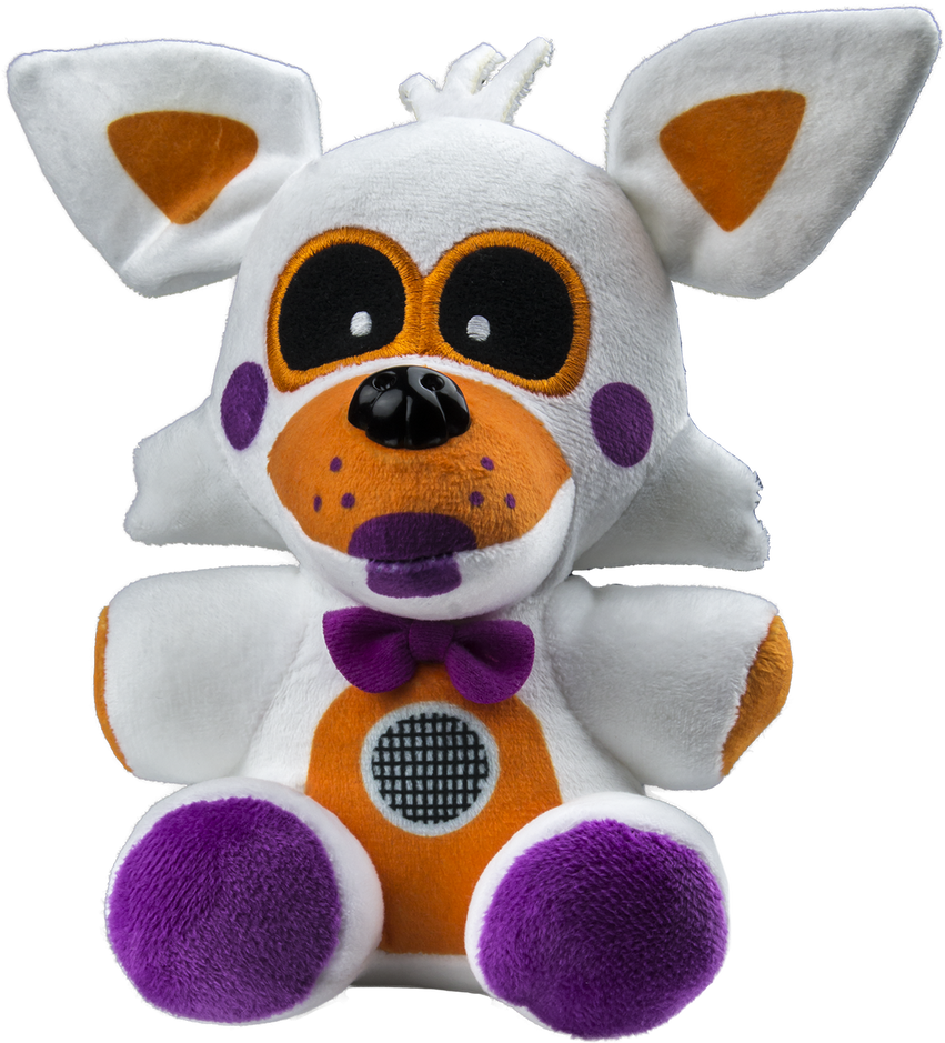 Funko Sister Location Lolbit Plush Png - Fnaf Plush Sister Location (851x939), Png Download