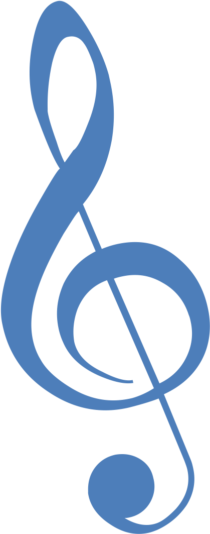 About Rhona - Transparent Background Music Black And White Clipart (426x1069), Png Download