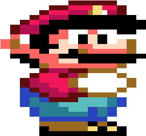 Download Stalin Model - Mario 16 Bit Sprite PNG Image with No Background -  PNGkey.com