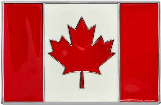 Canada Flag Buckle - Canada Flag (555x555), Png Download