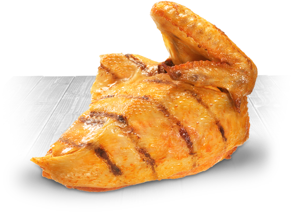 Whole Fried Chicken Png - Quarter Peri Peri Chicken (600x500), Png Download