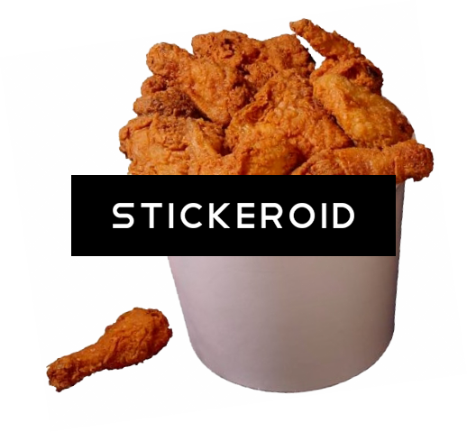 Fried Chicken - Chicken Thighs (518x479), Png Download