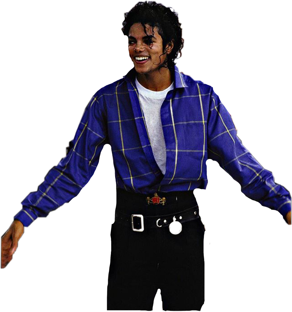 Mj Jackson Neverland Michaeljackson Michael Bleu Chemis (1024x1096), Png Download