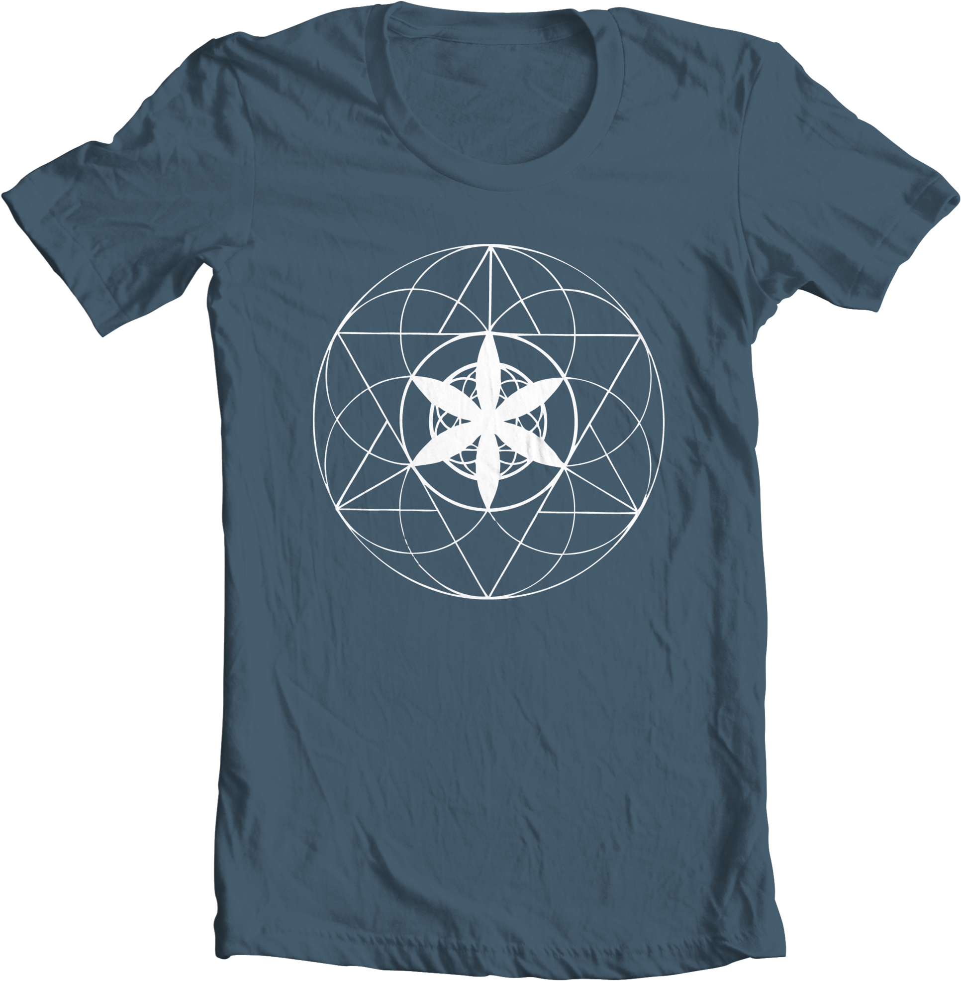 Sacred Geometry Healing - Place Mens Graphic Tee (2048x2048), Png Download