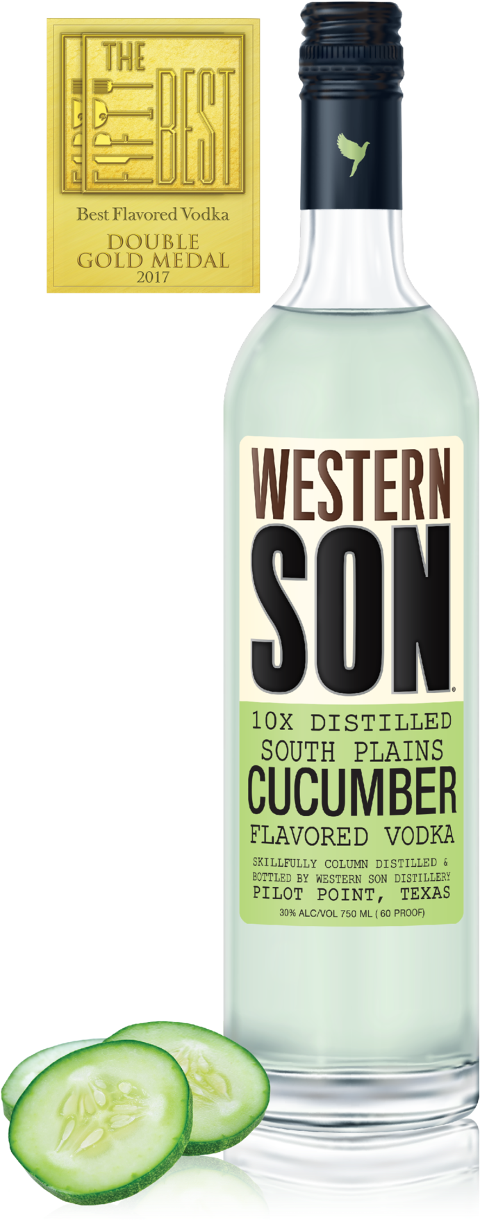 Deliciously Fresh And Cool Notes On The Palate With - Western Son Prickly Pear Flavored Vodka, Pilot Point (1000x1915), Png Download