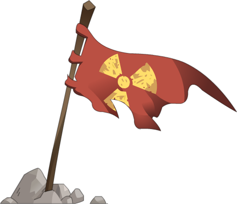 Red Flag - Capture The Flag Png (485x418), Png Download
