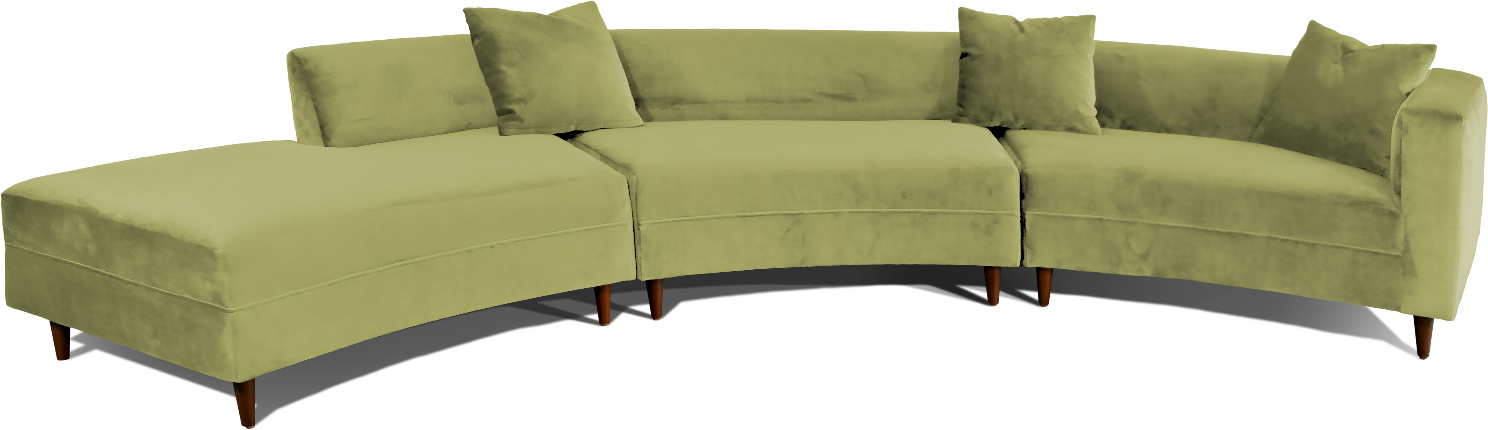 Decenni Curva Sectional Sofa Cosmic Curva (5472x3648), Png Download