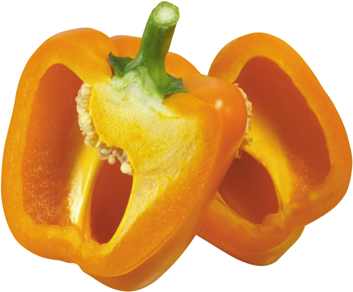 Pepper - Transparent Yellow Bell Pepper (866x650), Png Download