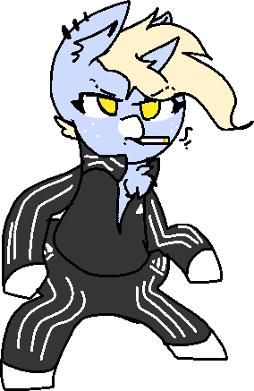 Nootaz, Cigarette, Oc, Oc - Cartoon (284x437), Png Download