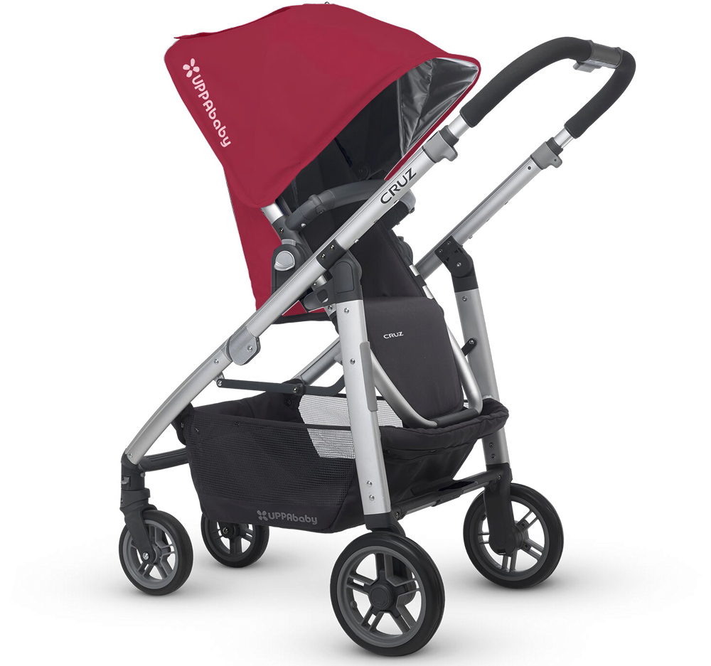 Reversible Seat - Uppababy 2015 Cruz Stroller, Taylor Indigo/silver (1000x937), Png Download