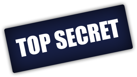 Top Secret Png Download - Top Secret Black Background (496x290), Png Download