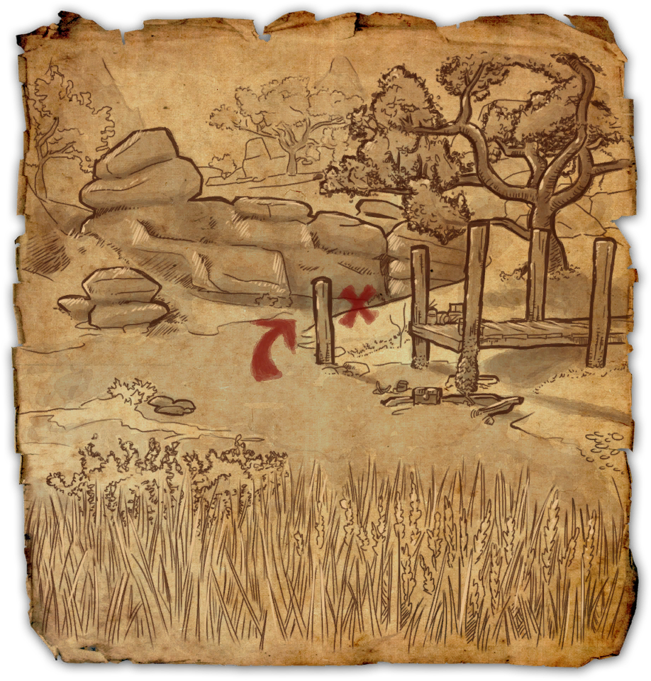 Reaper's March Treasure Map Vi - Eso Online Reaper's March Treasure (1024x1024), Png Download