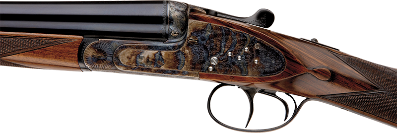 William Powell Monarch Shotgun - Shotgun (800x268), Png Download