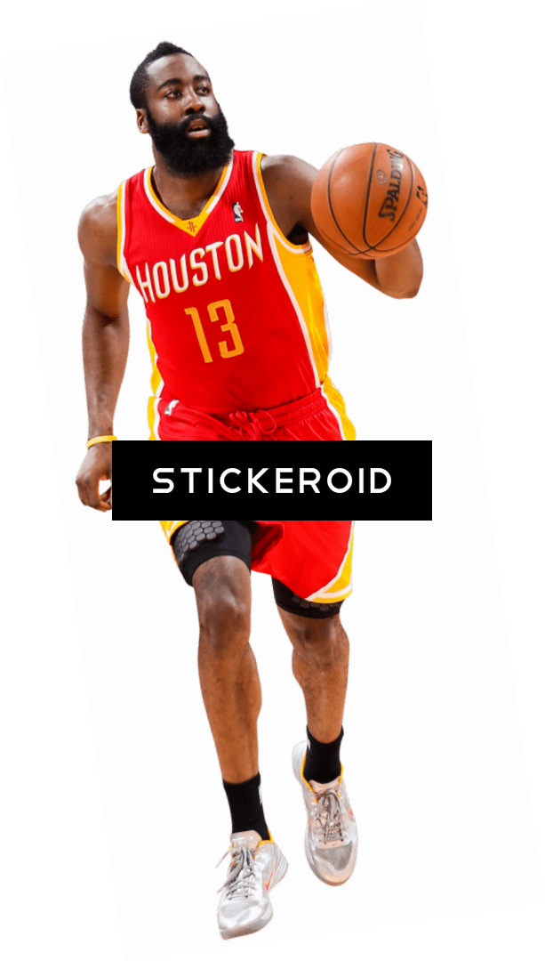 James Harden Walking - Print: Forencich's Apr 5, 2013, Houston Rockets Vs (613x1080), Png Download