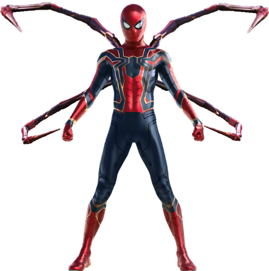 Iron-spider Avengers Infinity War Png By Gasa979 - Avengers Infinity War Character Bios (890x898), Png Download