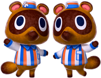 Animal Crossing Timmy And Tommy - Acnl Timmy Tommy And Tom Nook (400x400), Png Download