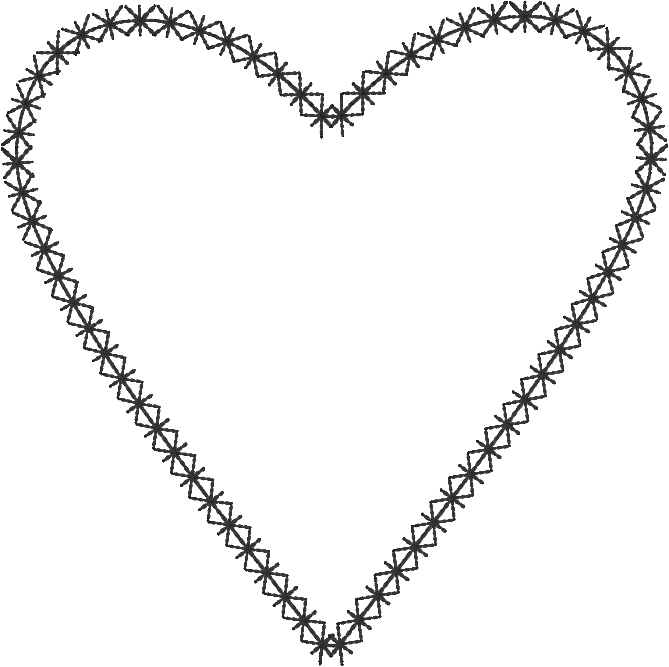 Pixie Willow Patterns - Necklace (2196x2189), Png Download