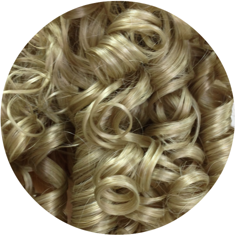 Curly Ponytail 22st Honey Ash Blonde - Blond (500x500), Png Download