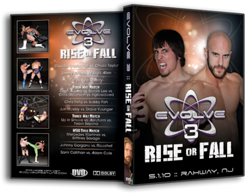 Evolve3dvd - Evolve Wrestling 3 (600x402), Png Download