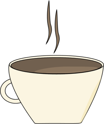 Steaming Espresso - Coffee (350x414), Png Download