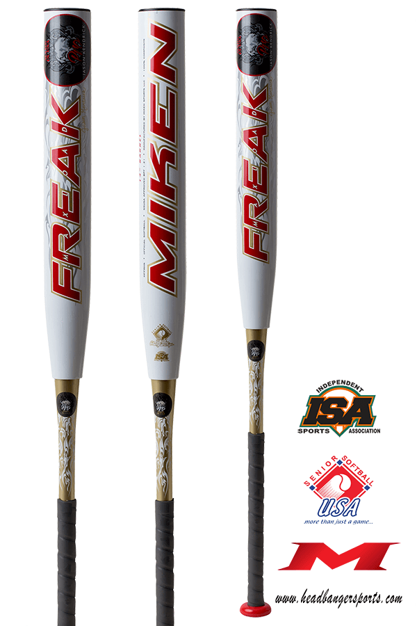 2019 Miken Freak Pro Mike Dill Maxload 14" Ssusa Softball - 2019 Miken Softball Bats (600x900), Png Download