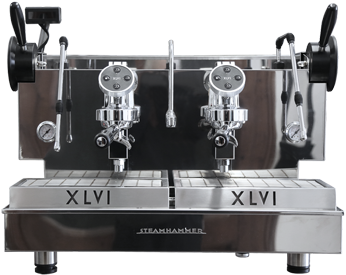 Xlvi Coffee Machine Custom Electronic Steamhammer 2 - Steamhammer Espresso Machine (550x295), Png Download