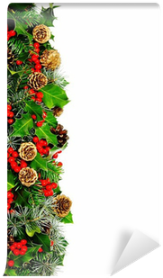 Christmas Holly Border (400x400), Png Download