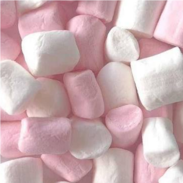 Background Marshmallow Pink White Kawaii Anime Pastel - Aesthetic Light Blue (682x682), Png Download