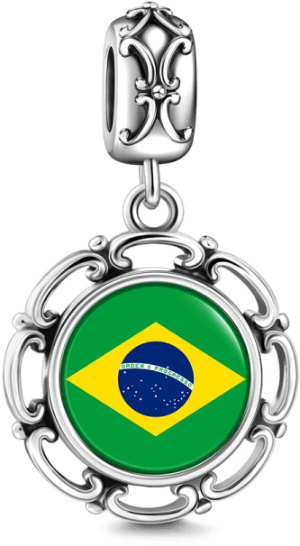 Charms Soufeel Round Shaped Dangle Personalized (750x750), Png Download