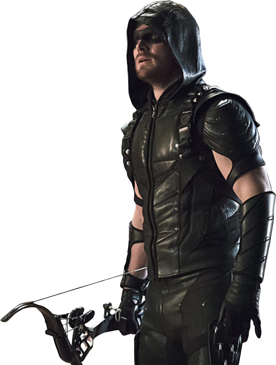 Png Arrow - Green Arrow Season 4 Oliver Queen Cosplay Costume Men (1024x1302), Png Download