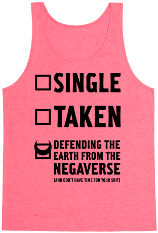 Single, Taken, Sailor Moon Tank Top - Short People Joke Funny (484x484), Png Download
