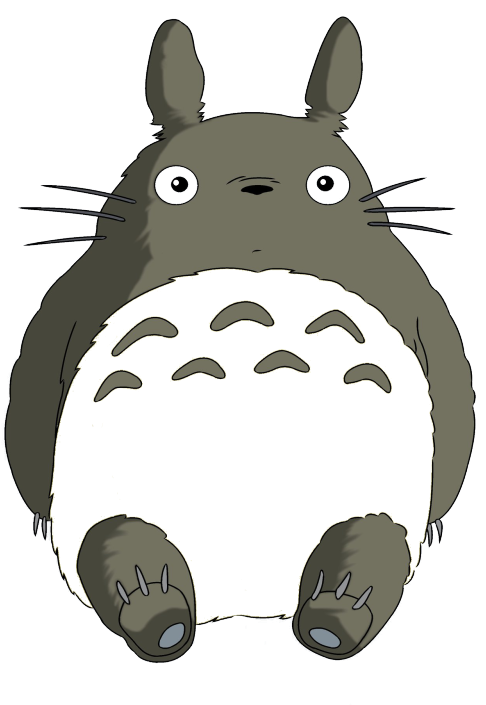 Download Cute Totoro Tumblr Download - Japanese Most Popular Cartoon PNG  Image with No Background 