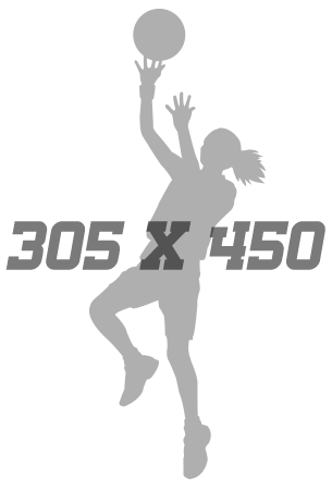 Search For - - Girls Basketball Silhouette (305x450), Png Download