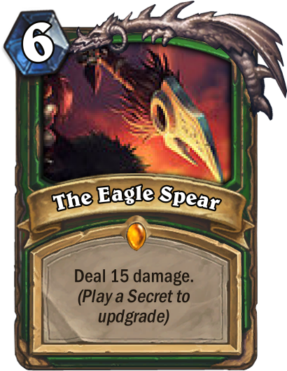 The Eagle Spear - Legendary Spell Hunter Boomsday (427x551), Png Download