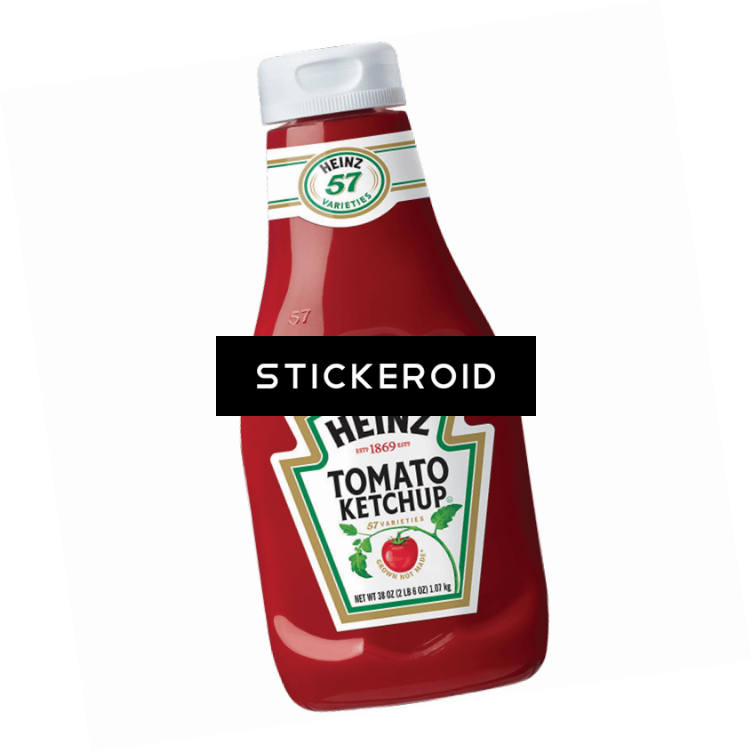 Ketchup Food - Heinz Tomato Ketchup - 40 Oz Bottle (846x847), Png Download