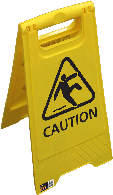 Builders Edge Safety Yellow Caution Floor Sign - Caution Floor Sign (800x800), Png Download