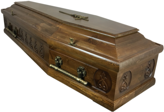 Ts9 - &quot - Antica&quot - Pine Coffin - Coffin (350x350), Png Download