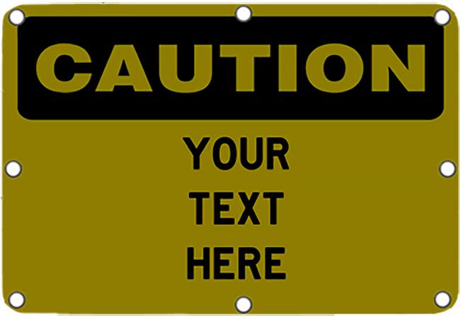 Ts40 Flashing Caution Sign Night - Sign (768x768), Png Download