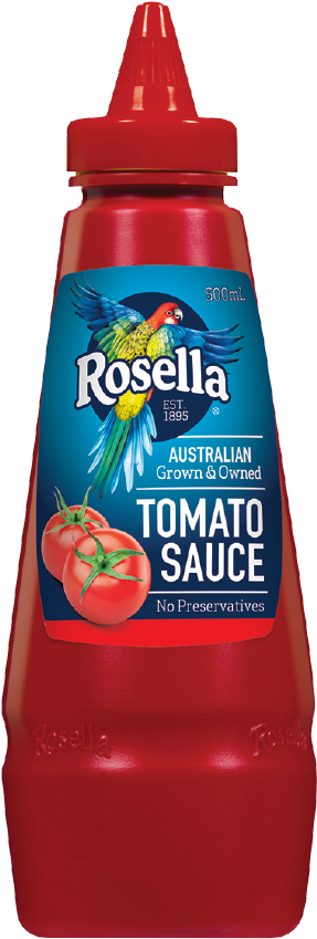 Rosella Tomato Sauce 500ml - Rosella Tomato Sauce (690x1052), Png Download