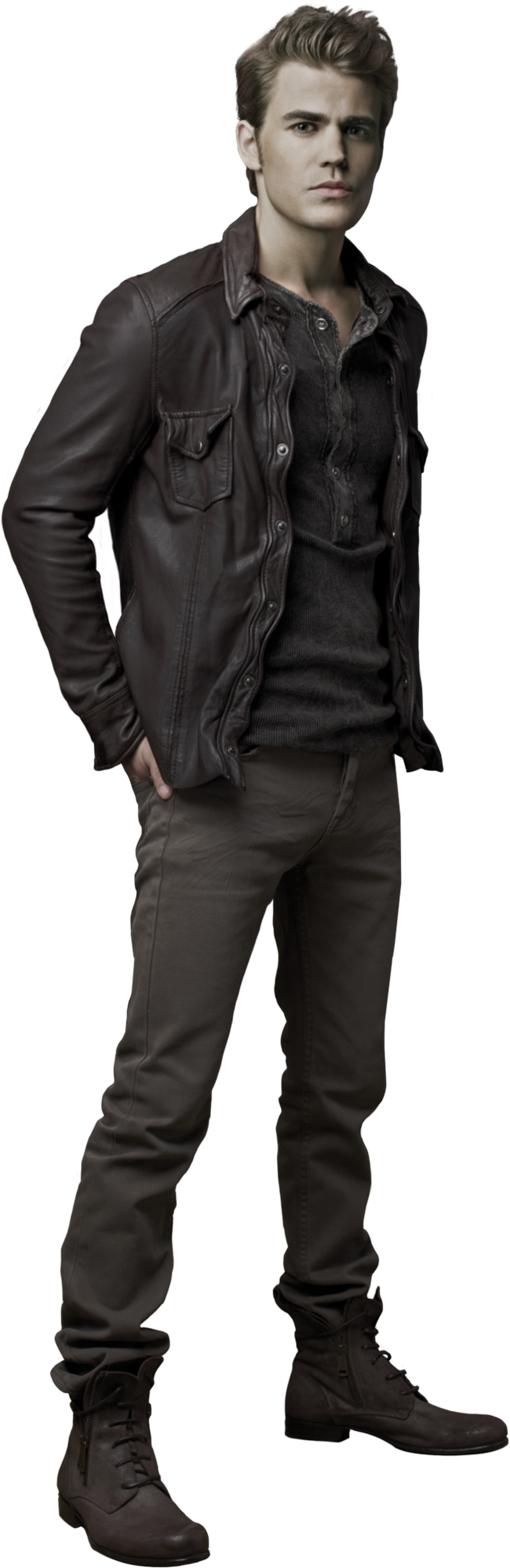 Damon Y Stefan Salvatore (1500x2000), Png Download
