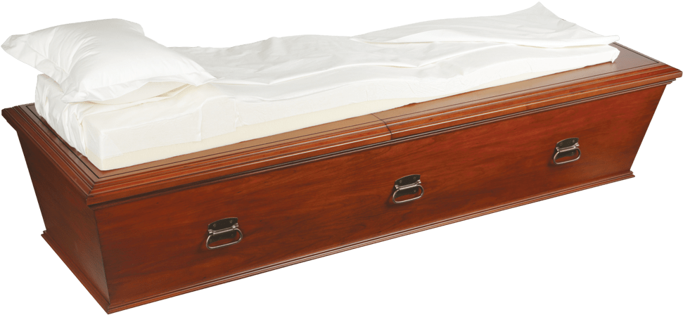 Our Exclusive Coffin Liner - Waterbed (1024x585), Png Download