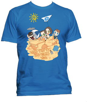 "road Trip To San Diego" Exclusive Supernatural T-shirt - Ladies Man - Texas Wine Stopper (353x346), Png Download